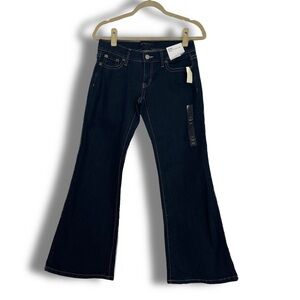 Aeropostale Dark Wash Low-Rise Jeans